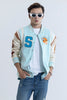 Ventura Tigers Sky Blue Varsity Jacket