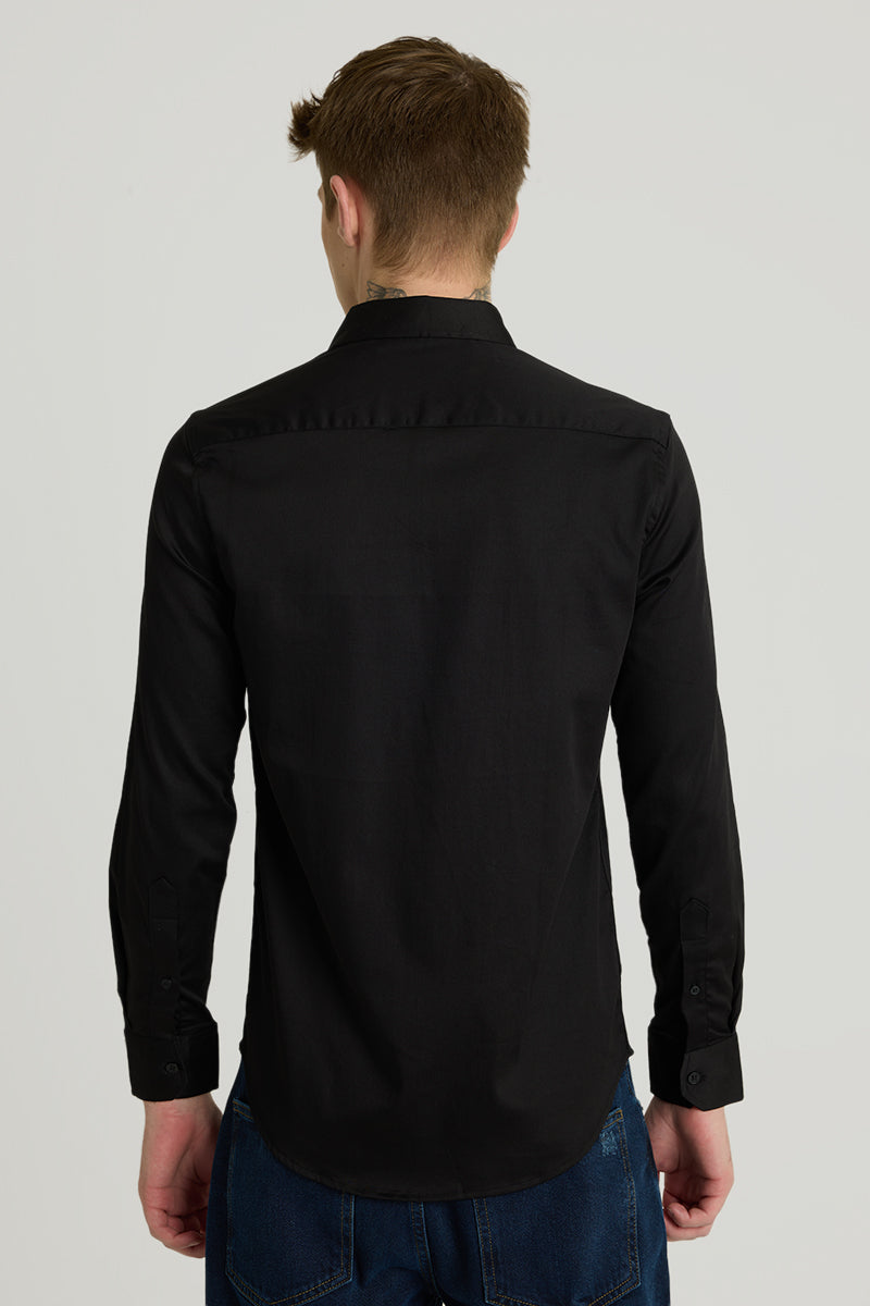 Black Buckle Shirt