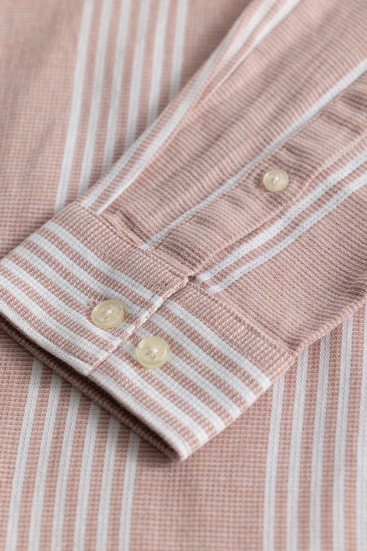 Dag Light Pink Stripes Shirts