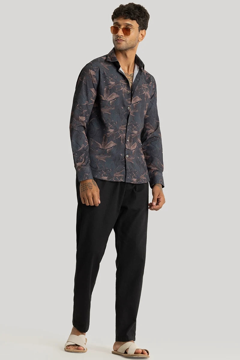 Origin Navy Abstract Shirt