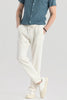 Ragna Cream Plain Relaxed Fit Joggers