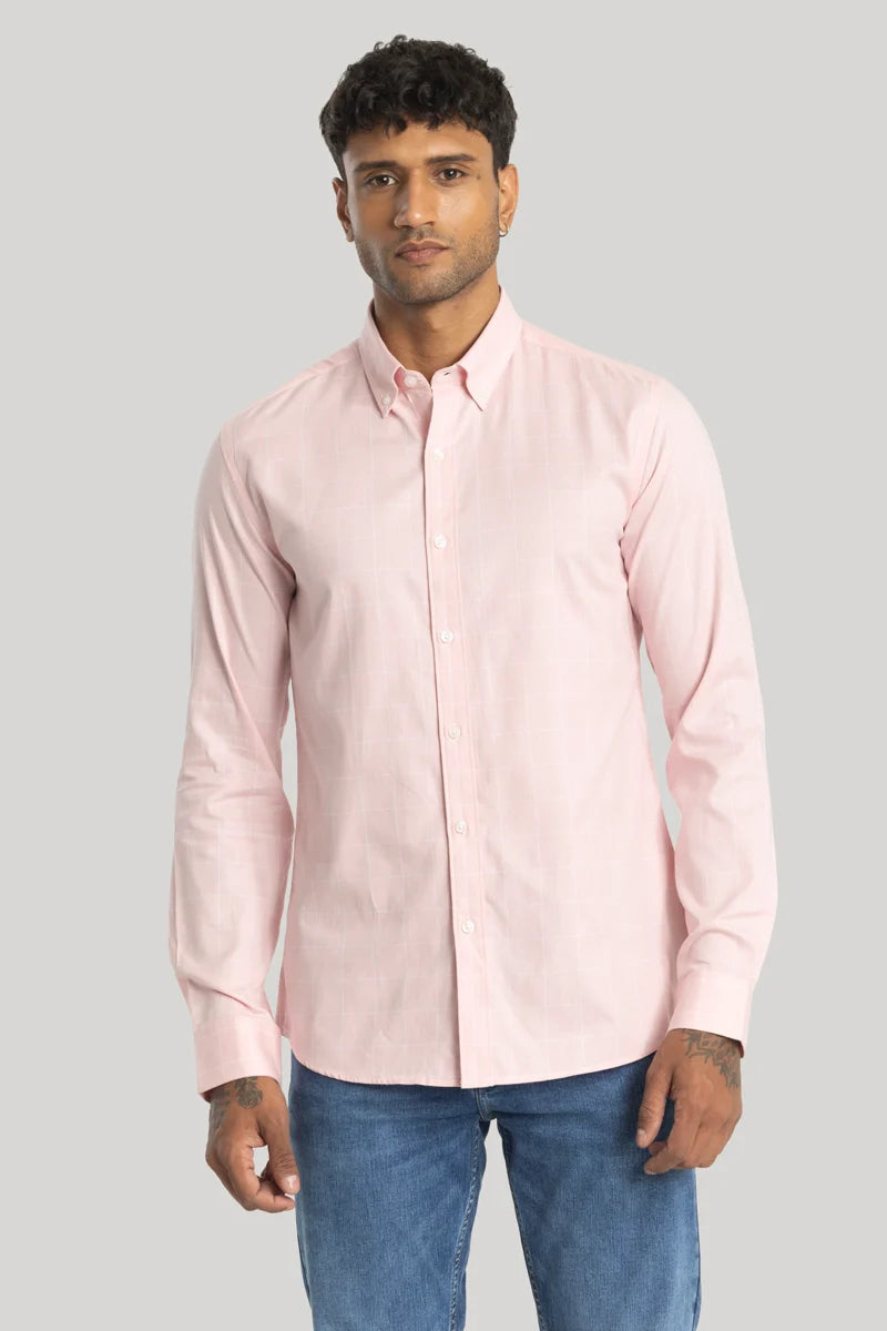 Giuliano Pink Checks Shirt