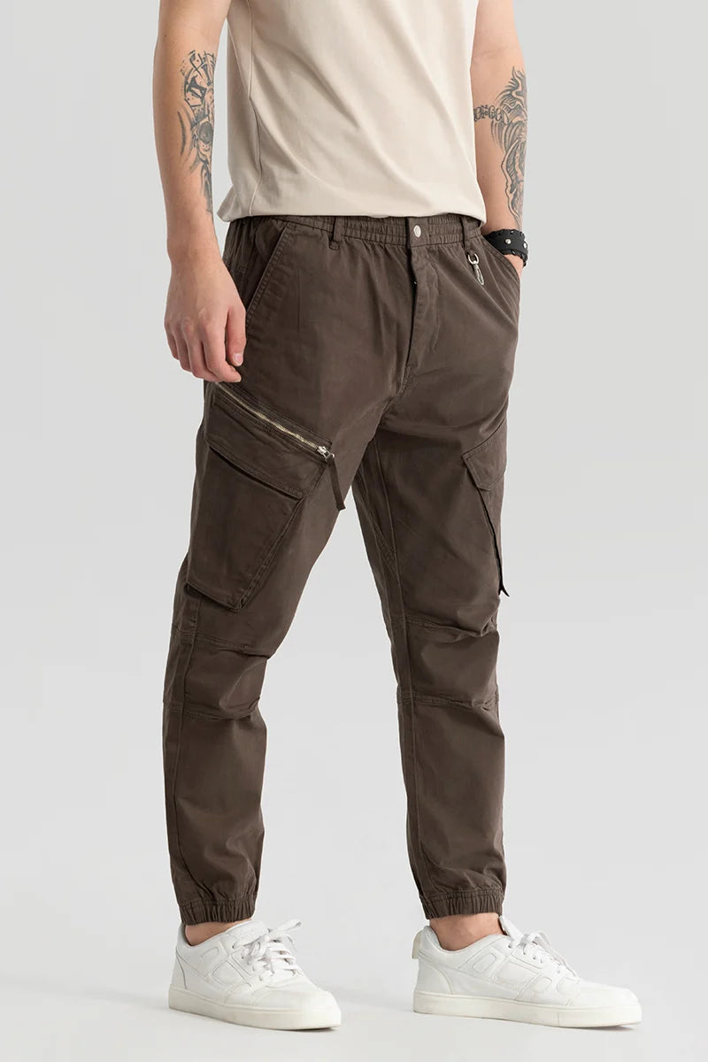 Thibaut Brown Relaxed Fit Cargo Pant