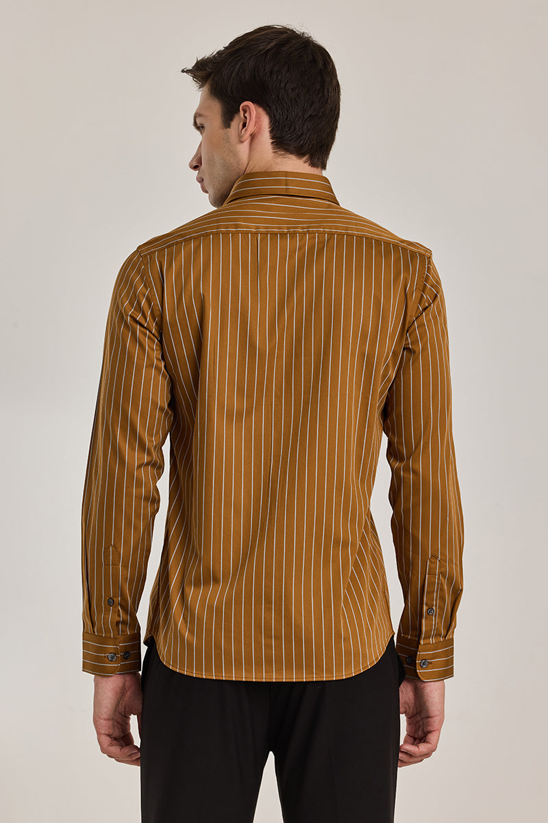 Mustard Stripes Shirt