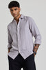 Light Grey Knitted Slim Fit Shirt