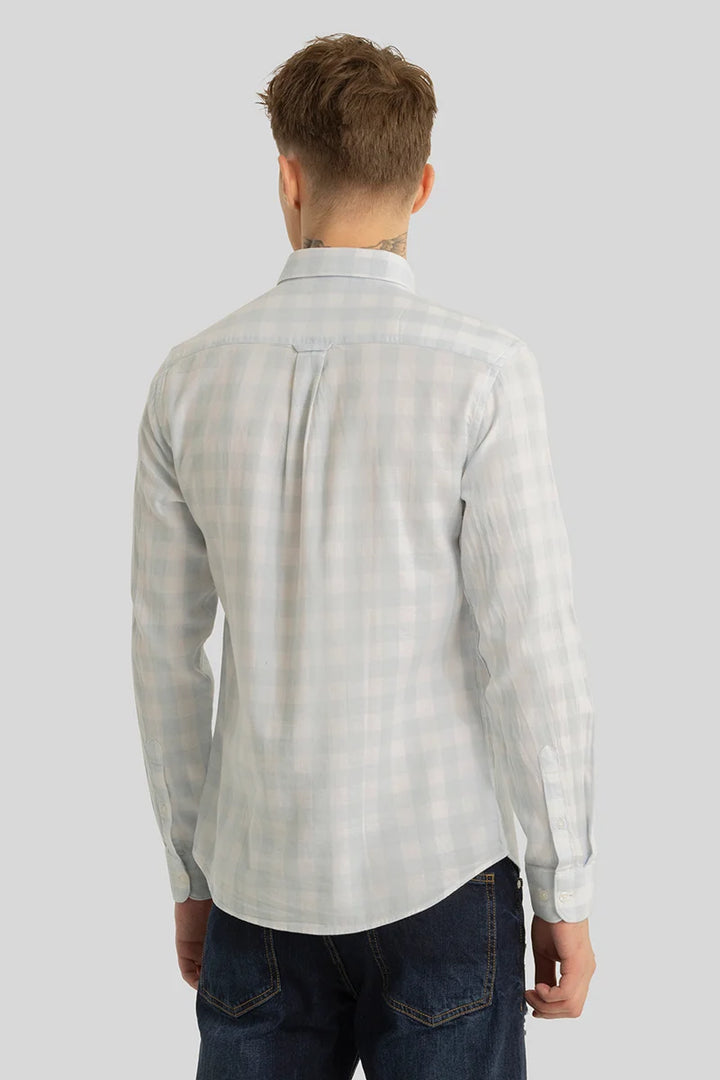 Nicolas Blue Checks Shirt