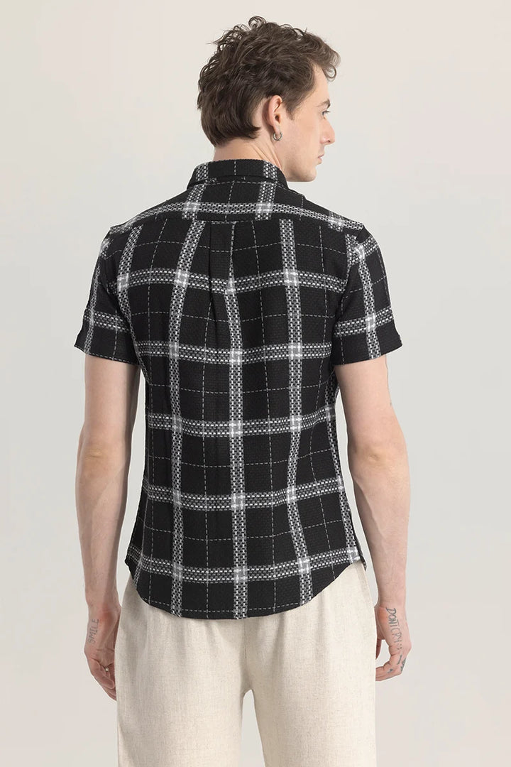 Plaidura Black Check Shirt