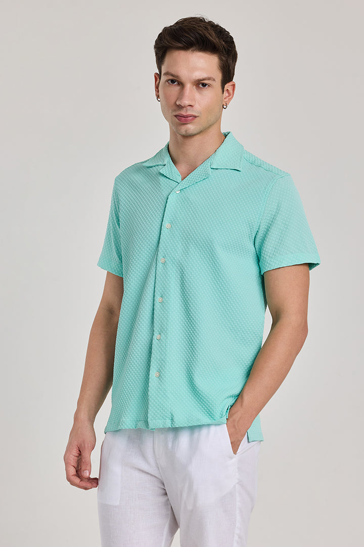 Breezy Bluffs Aquamarine Shirt