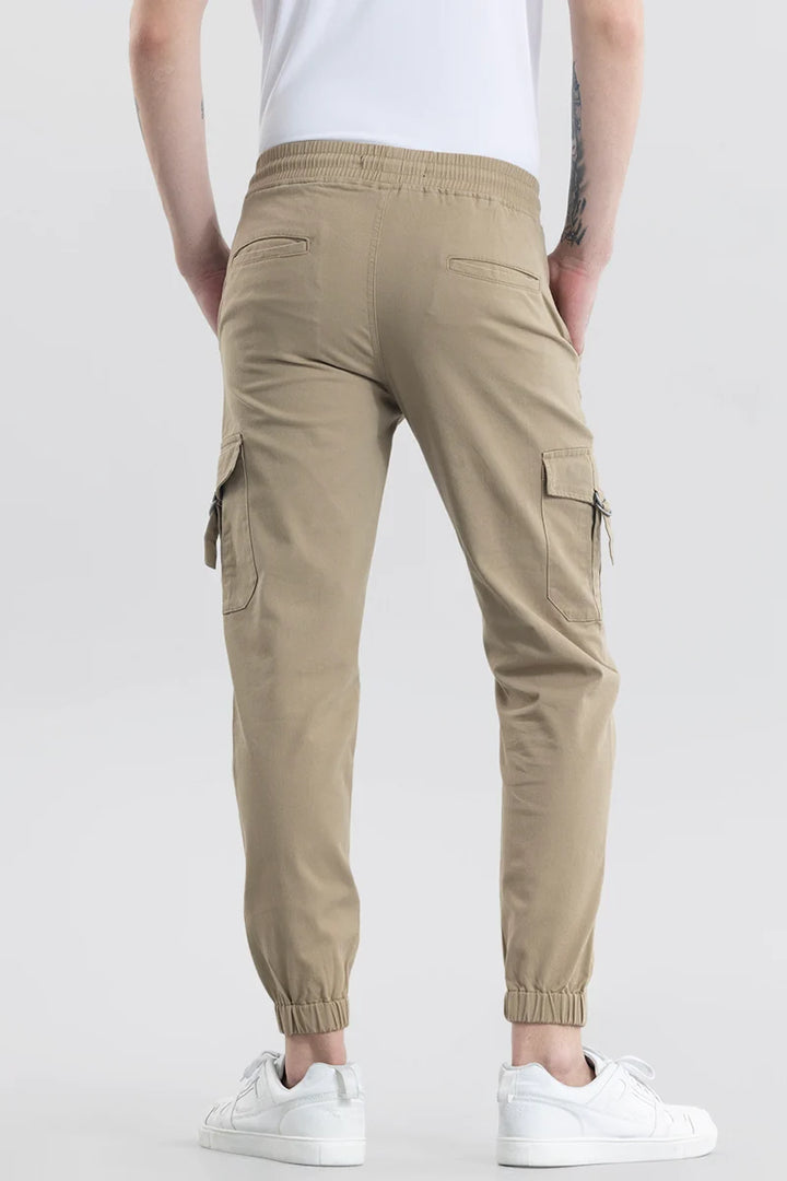 Noemi Khaki Cargo Pant