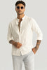 Giovanni White Embroidered Shirt