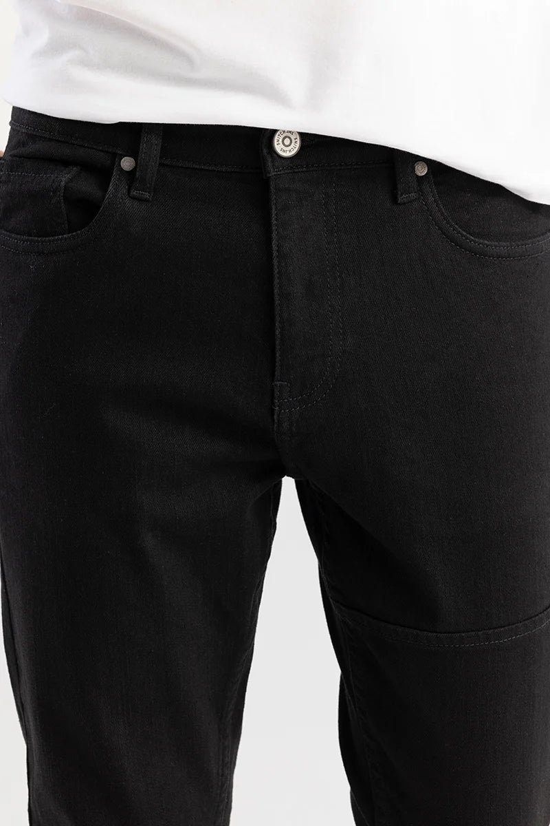 Pantzique Skinny Fit Black Jeans