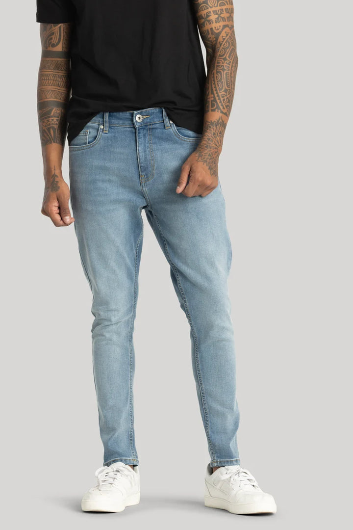 Vito Light Blue Skinny Fit Jeans