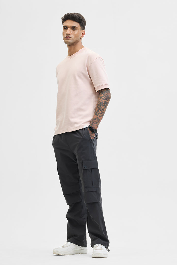 Navy Relaxed Fit Cargo