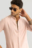 Giovanni Peach Embroidered Shirt