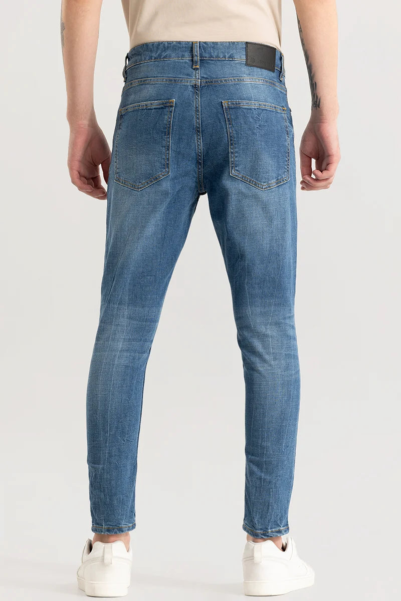 Eirik Steel Blue Skinny Fit Jeans