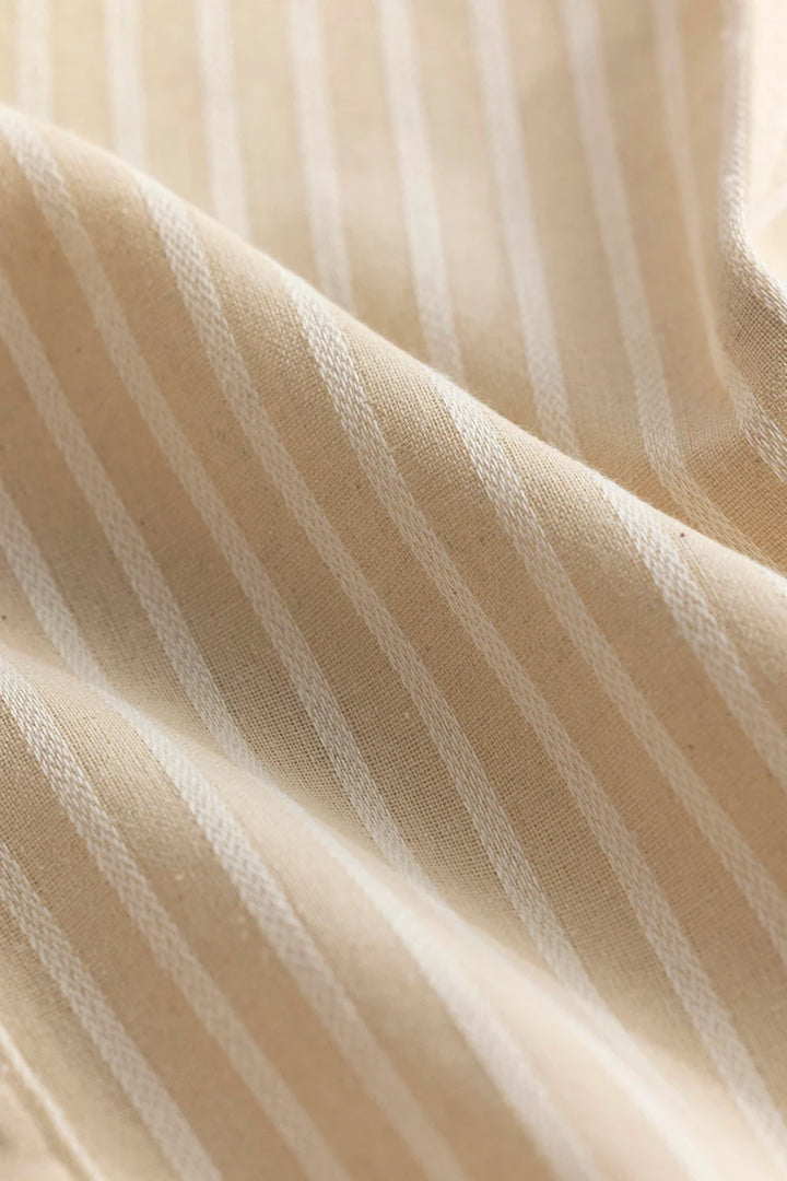 Yves Nude Stripes Linen Shirt