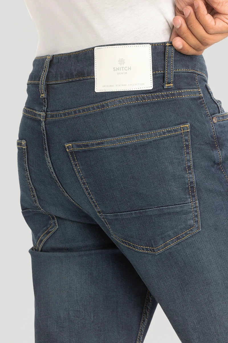 Blue Comfort Fit Jeans