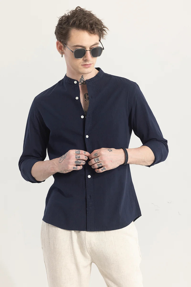 Rustique Navy Shirt