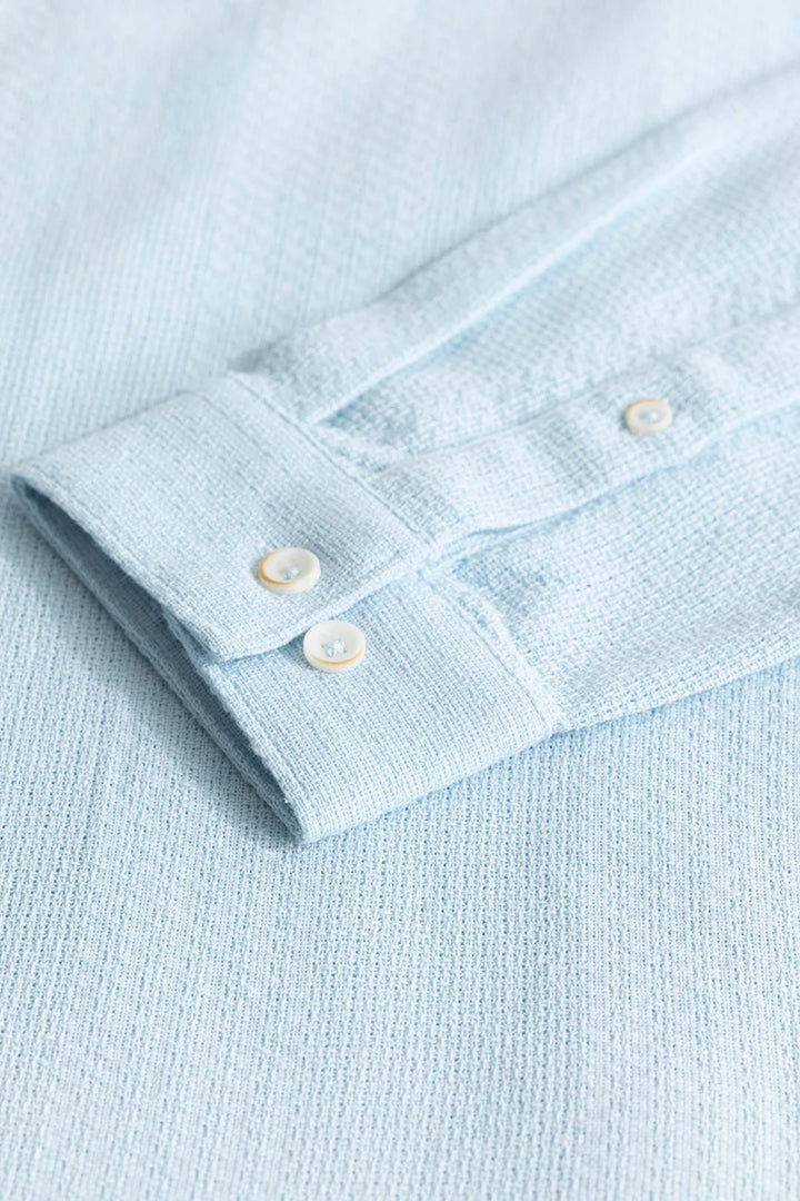 Hemlyn Blue Casual Shirt