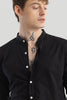 Yngve Black Plain Shirts