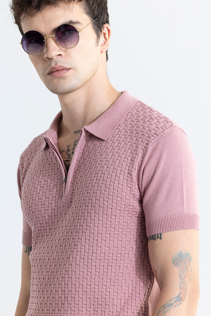 Nova Mauve Polo T-Shirt