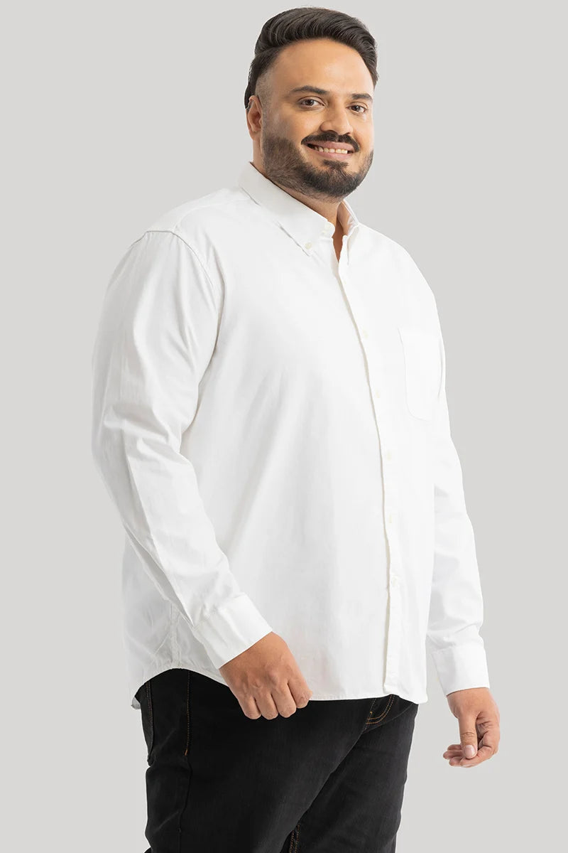 Lucia White Plain Shirts