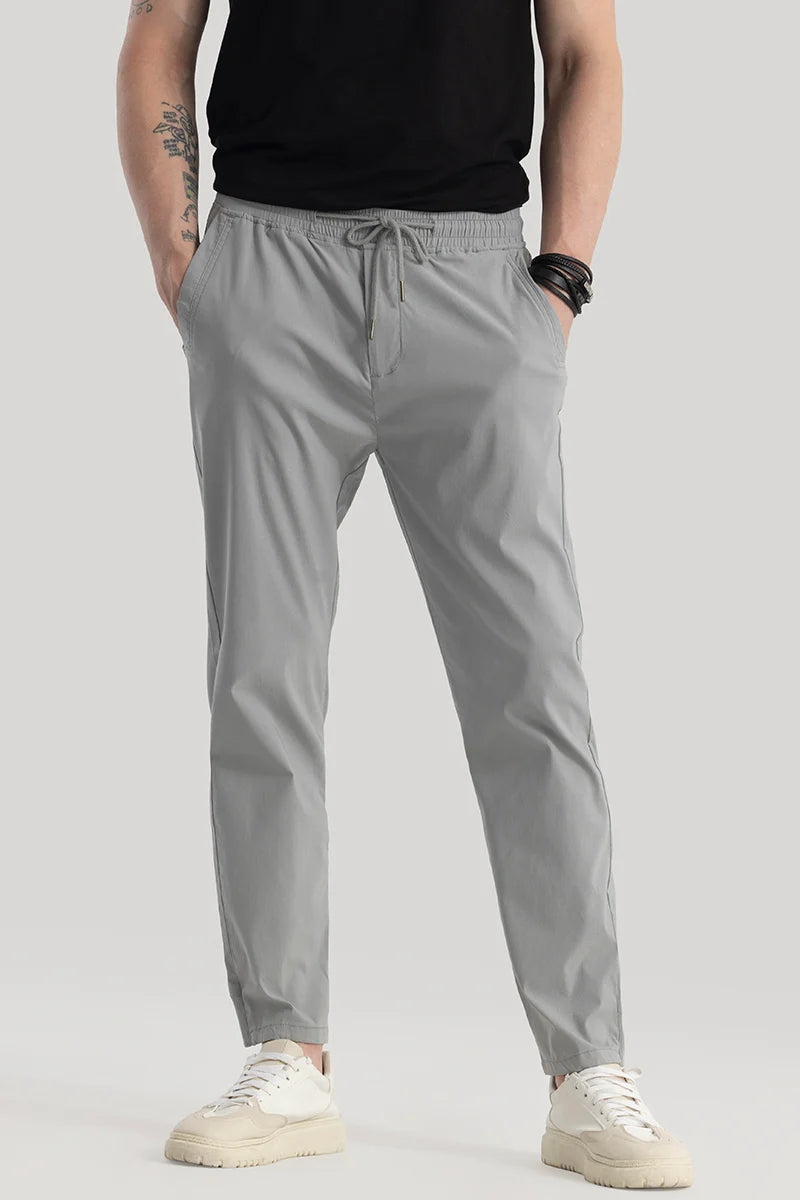 Ole Light Grey Hyper Flex Joggers