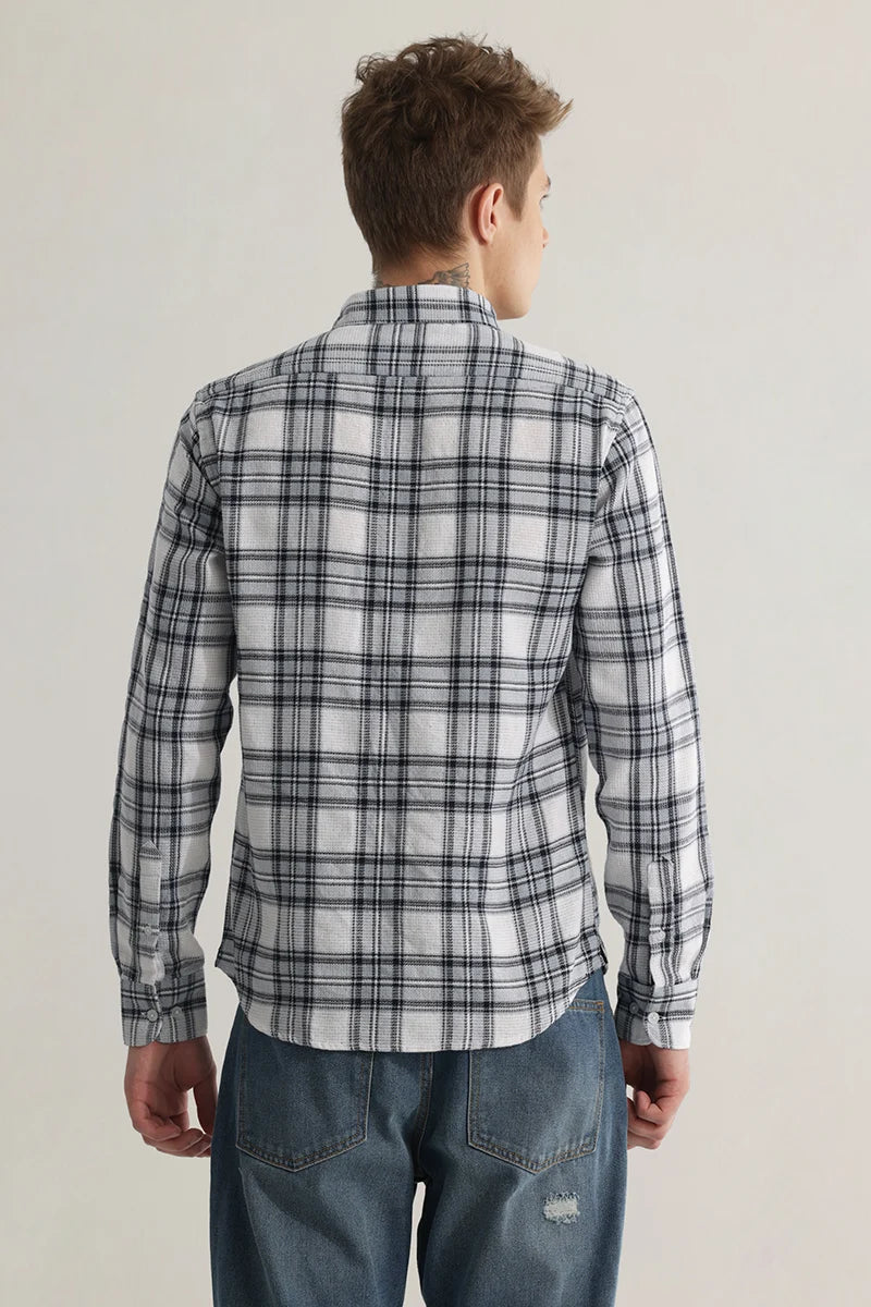 Plaidedge Blue Checked Shirt