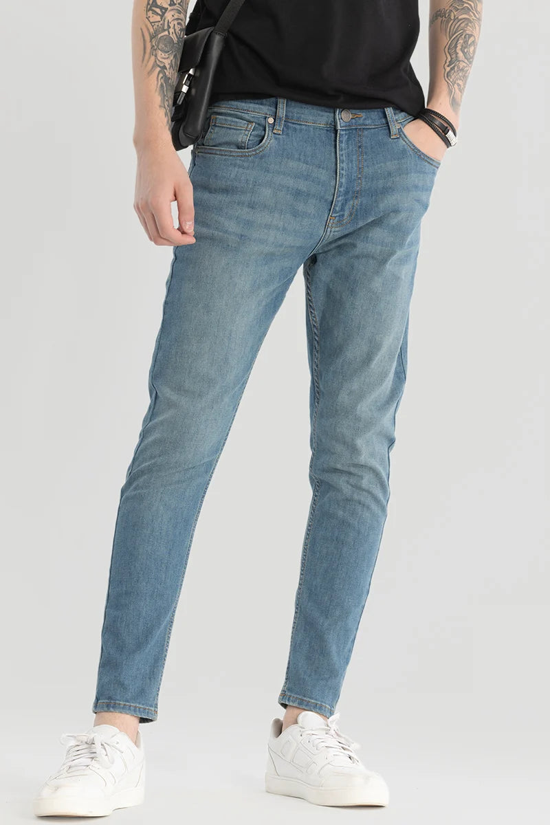 Light Blue Skinny Fit Jeans