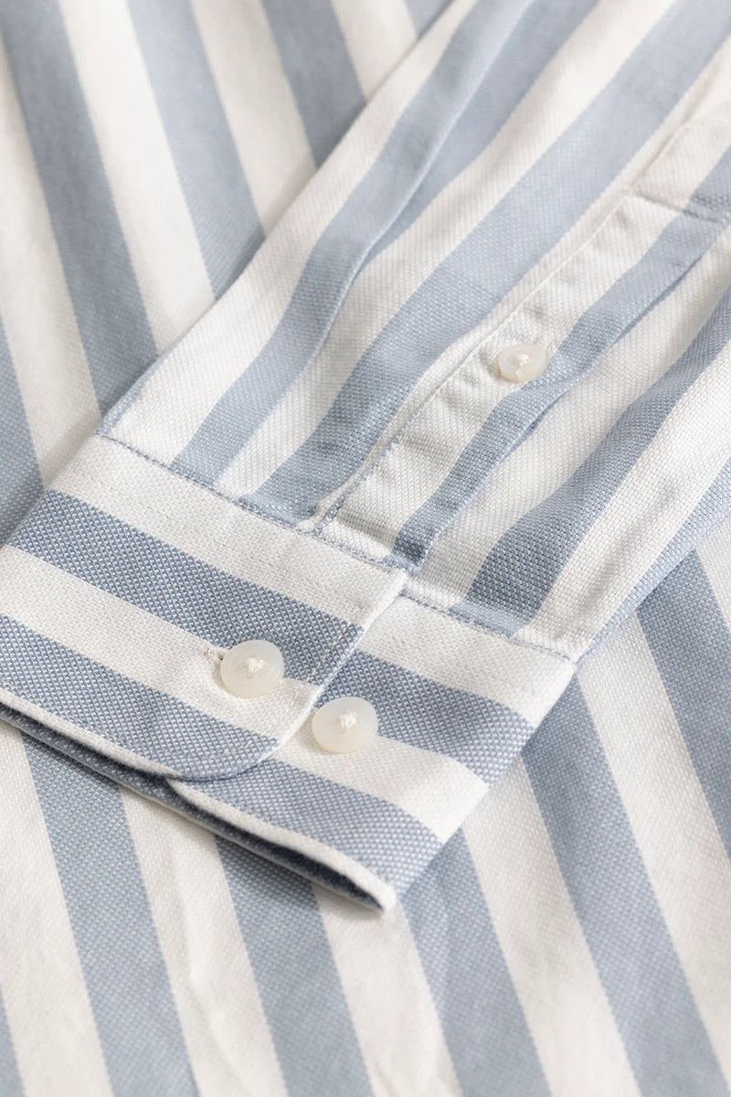 Light Blue Stripes Shirt