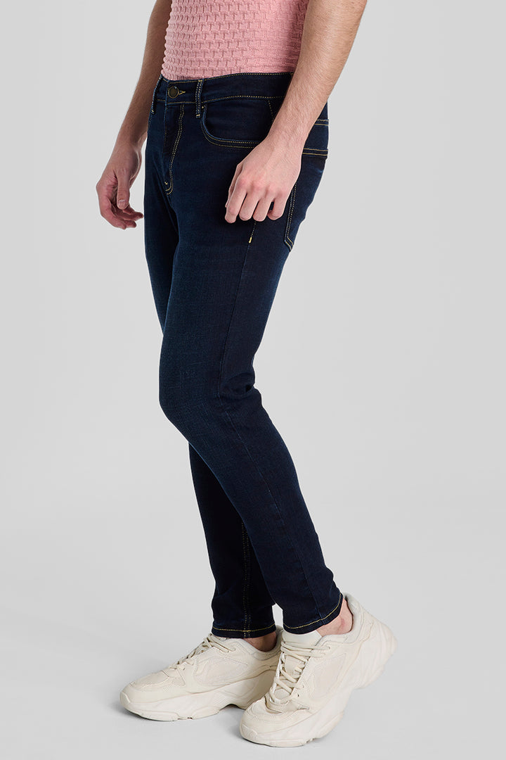 Navy Skinny Fit Jeans