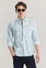 Pixelique Blue Shirt