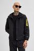 Black Water-Resistant Jacket