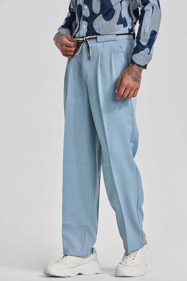 Light Blue Korean Pant