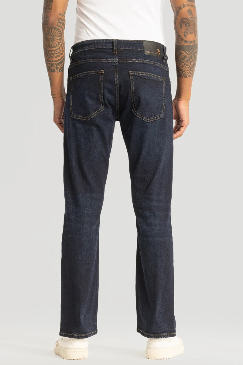 Navy Bootcut Jeans