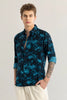 EmberFlow Navy Abstract Shirt