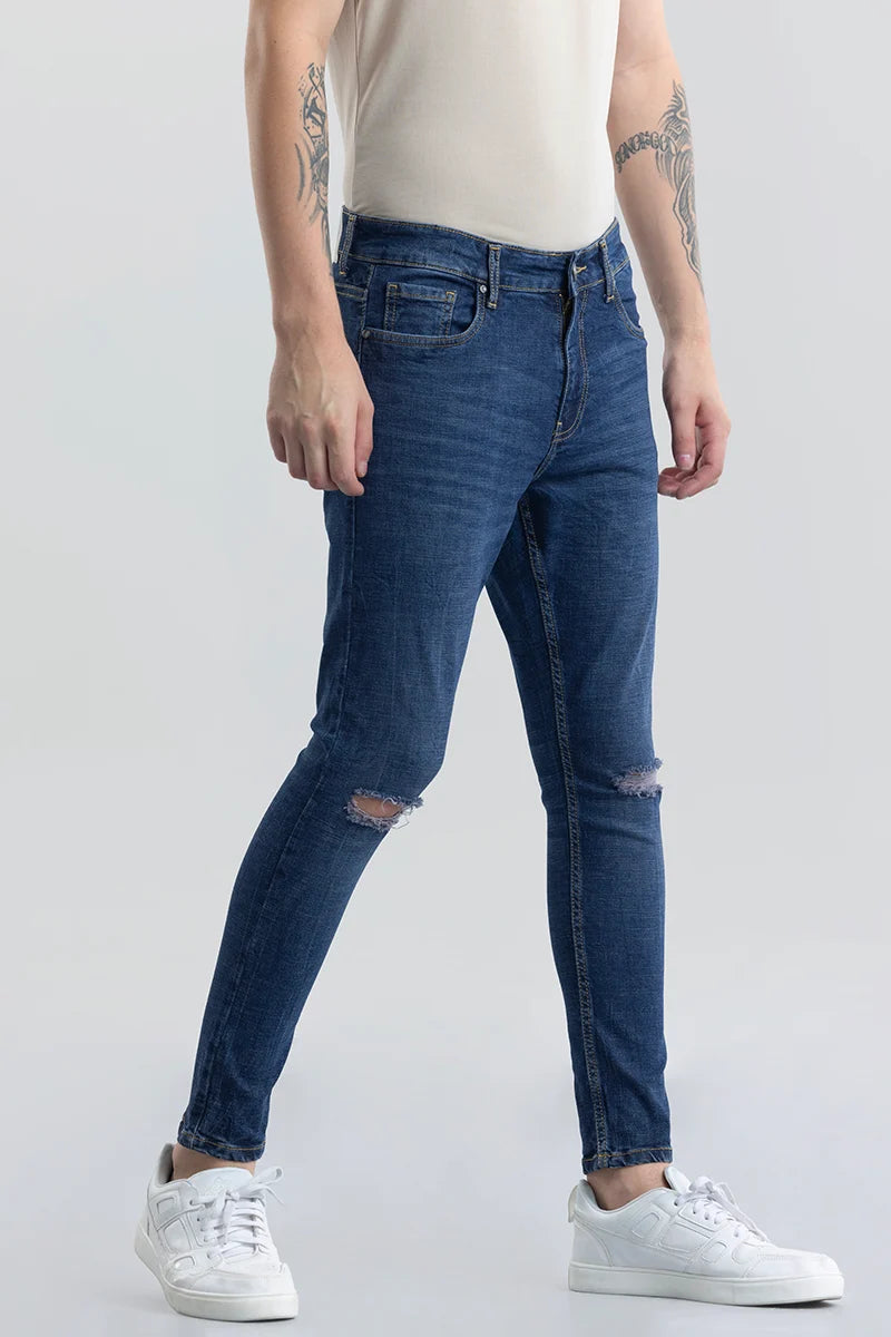 Livia Dark Blue Skinny Fit Jeans