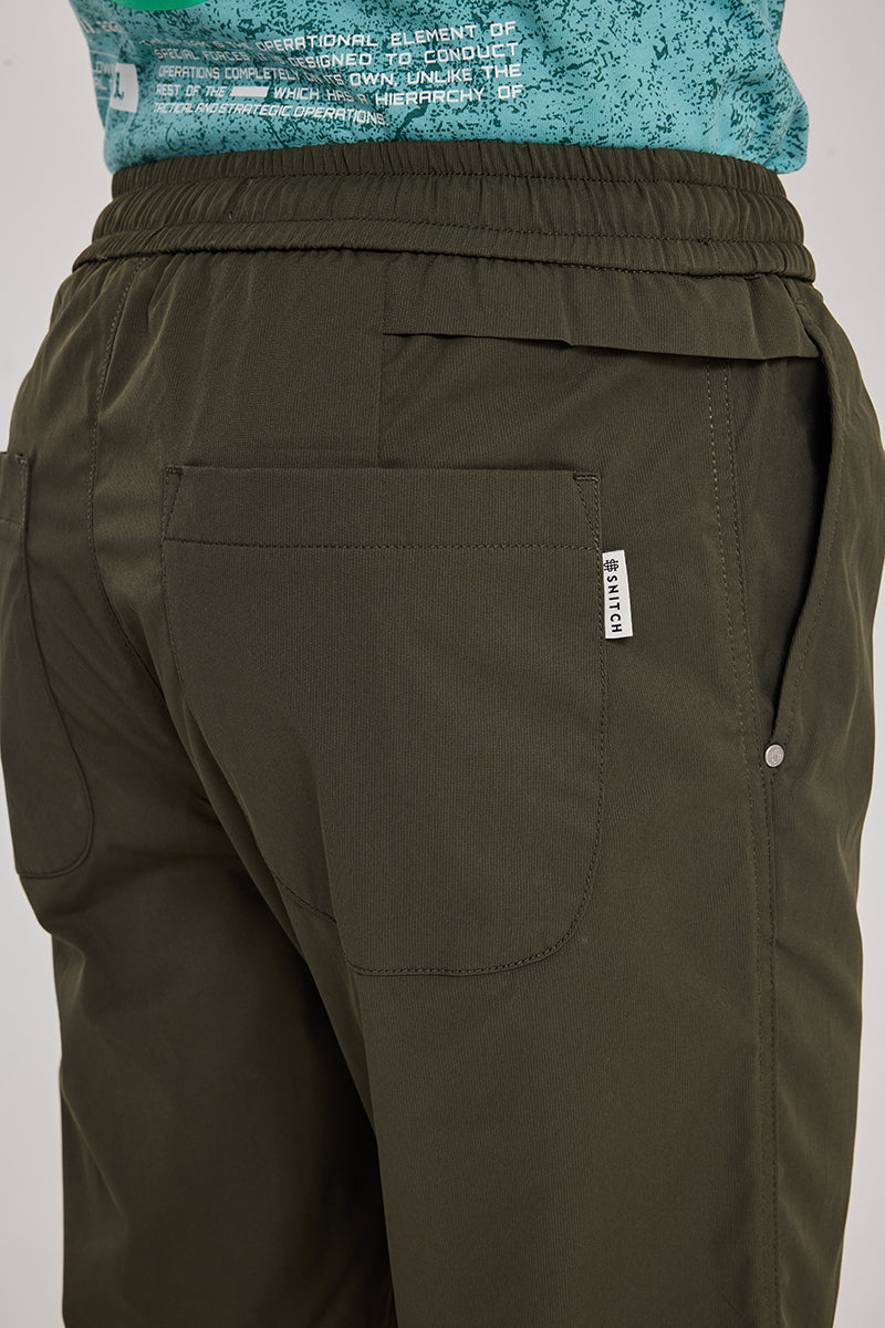 Olive Relaxed Fit Jogger