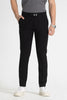 Black Checks Slim Fit Trousers