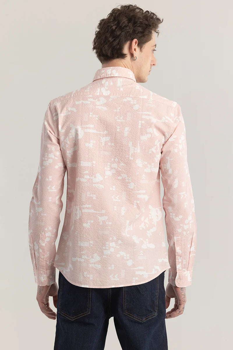 Pixelique Pink Shirt