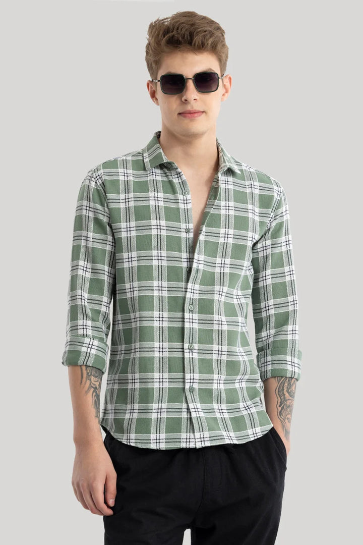 Bjarke Olive Checks Shirts