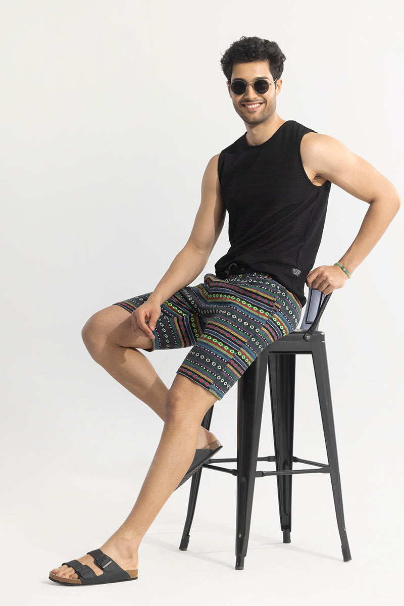 Fusion Multicolor Shorts