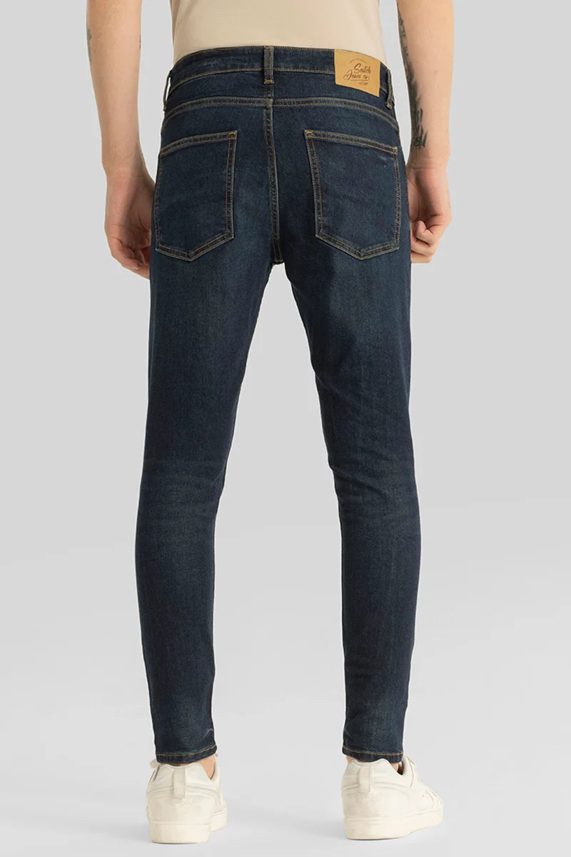 Delphine Navy Skinny Fit Jeans