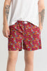 Gry Doodle Red Printed Boxer