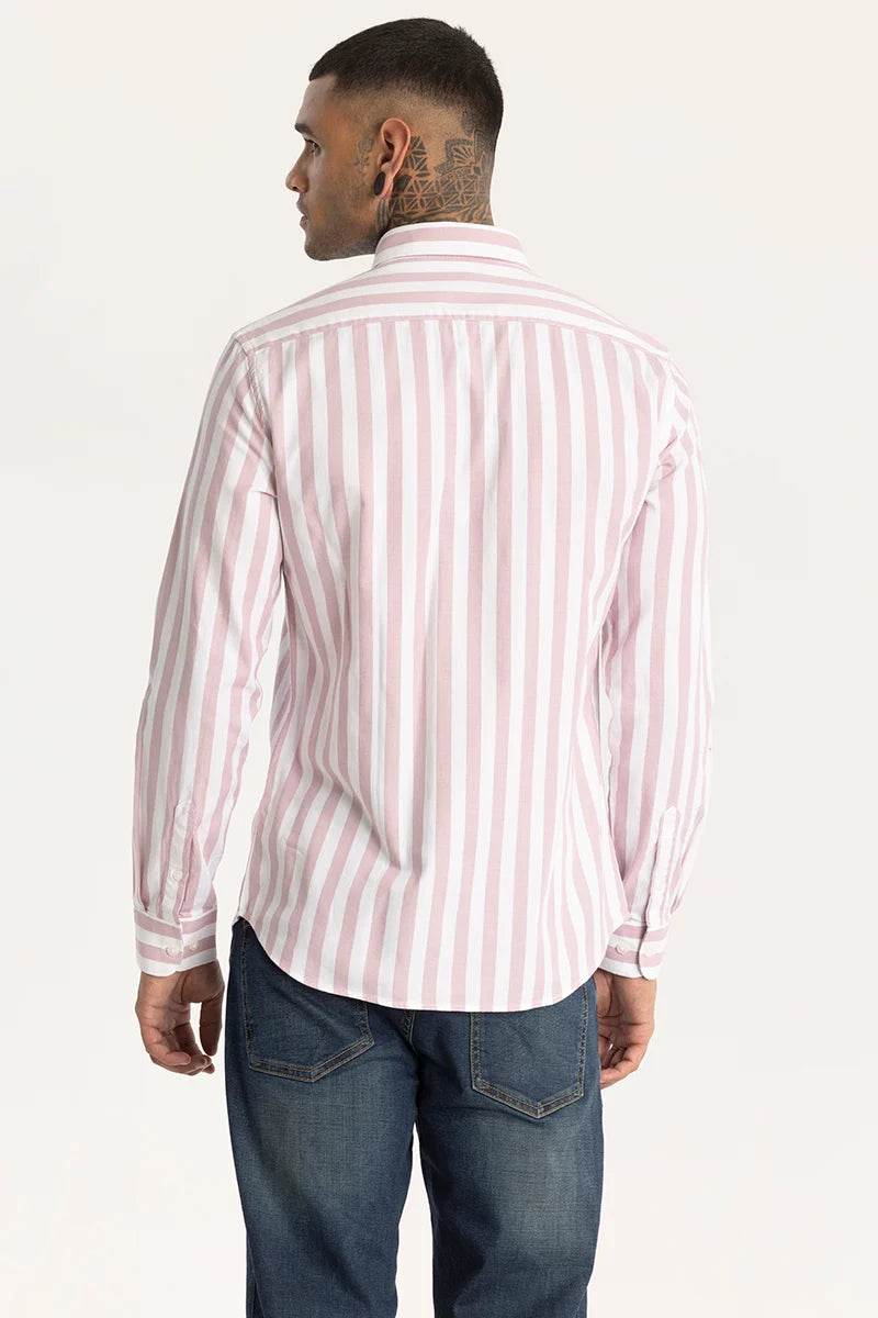 Light Pink Stripes Shirt