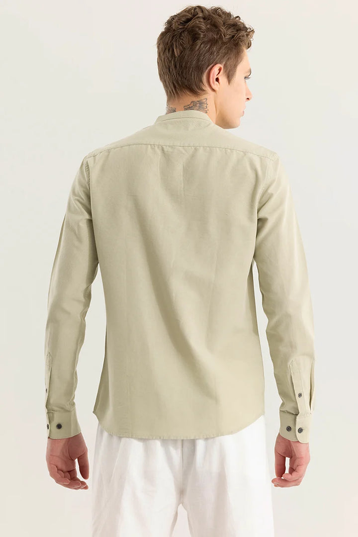 Viggo Plain Beige Shirt