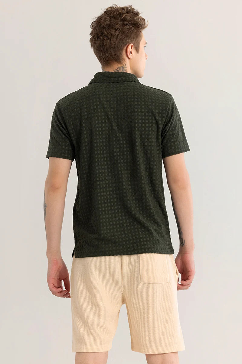 Eloquent Olive Polo T-Shirt