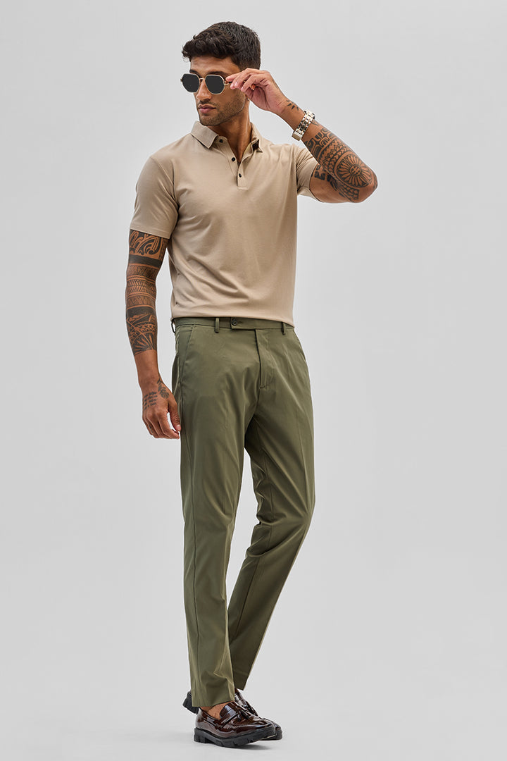 Olive Slim Fit Chinos