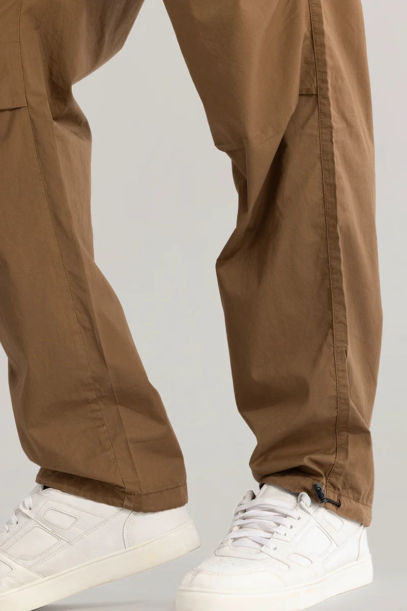 Nimbusflex Brown Parachute Pants