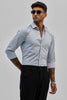 Light Blue Slim Fit Stretch Shirt